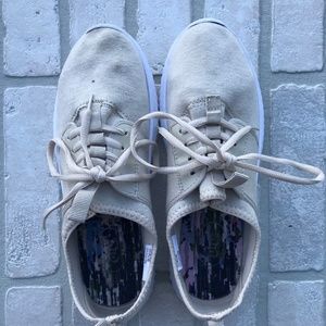 Cream Athletic  Shoes